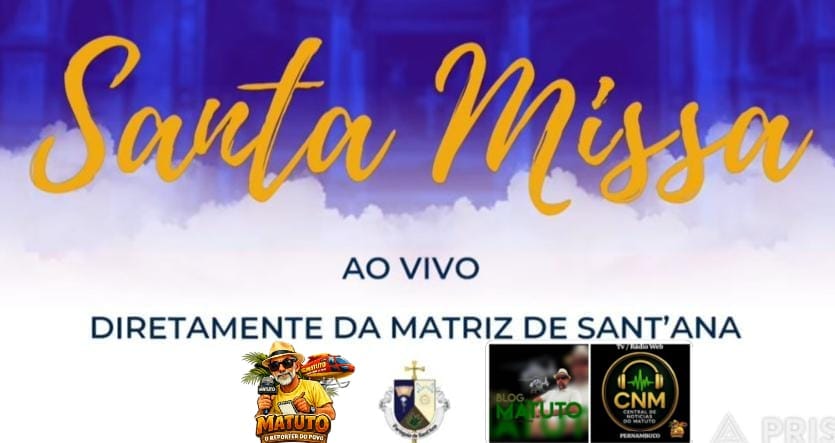 BLOG DO MATUTO MISSA VÍDIO BLOG DO MATUTO MISSA VÍDIO